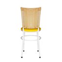 Ver imagem 3 de 2 Cadeiras para Mesa Branca Hawai Palha Cor:amarelo