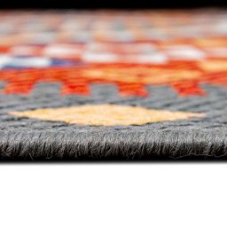 Tapete Sisal Aurora 06 Vermelho 2,50x3,00M - Edantex - 2