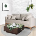 Ver imagem 4 de 10 Toalha Chá Centro Mesa 70X70 Costela Adão PVC Cafeteria