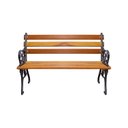 Ver imagem 1 de BANCO JARDIM FRANCÊS DE MADEIRA ESTILO PRAÇA 100cm