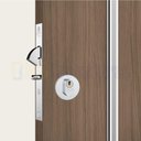 Ver imagem 3 de Fechadura Stam Porta de Correr Externa 950 Polido