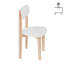 Ver imagem 5 de Conjunto Mesa Infantil com 4 Cadeiras Multicolorida:branco