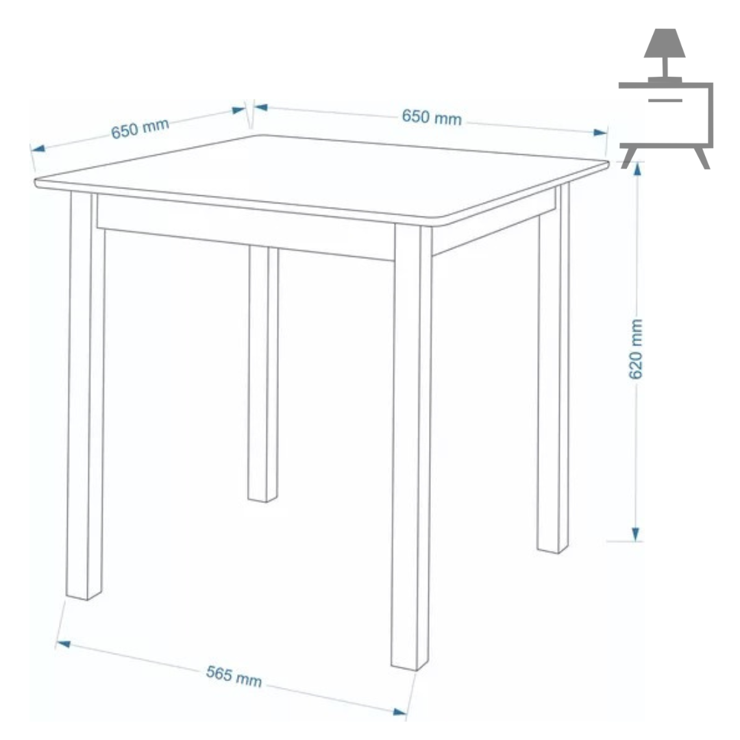 Conjunto Mesa Infantil com 4 Cadeiras Multicolorida:branco - 6