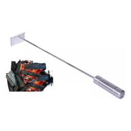 Rastelo Espalha Carvão Brasa para Churrasqueira Inox - 1