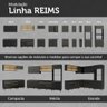 Armário de Cozinha Completa 320cm Preto Reims Madesa 01 - 11