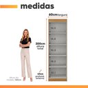 Ver imagem 3 de Armário Multiuso para Lavanderia 2 Portas 4 Prateleiras Madrid