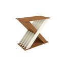 Ver imagem 1 de Base Mesa de Jantar Graviola Ba29 Madeirado S/ Tampo Canela/off White - Kappesberg