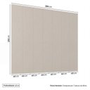 Ver imagem 4 de Rack Extensível Ripado com Painel TV 86 Polegadas Planejado 280x250cm Aruá CabeCasa MadeiraOriginals Off White