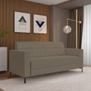 Ver imagem 2 de Sofá Living Decorativo Houston 2 Lugares 200cm Pés em Metal Veludo Castor G33 - Gran Belo