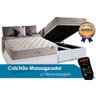 Cama Box Baú King: Colchão c/Vibro Massagem Anjos MasterPocket Magnético Infravermelho Commodite + B - 1