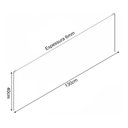 Ver imagem 3 de Suporte Haste Mosquiteiro para Berços Bebe 130cm Anti Insetos Cor Branco