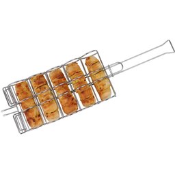 Grelha Churrasqueira para Pão de Alho e Milho 60x17x6,5cm - 2