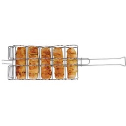 Grelha Churrasqueira para Pão de Alho e Milho 60x17x6,5cm - 3