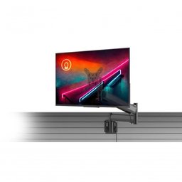 Suporte para Monitor até 26 Articulado para Painel Canaletado com Regulagem de Altura Octoo Clipway - 6