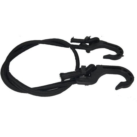 Kit 10 Elásticos Pretos Grossos 4m - Multi Uso, Estique