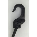 Ver imagem 2 de Kit 10 Elásticos Pretos Grossos 4m - Multi Uso, Estique