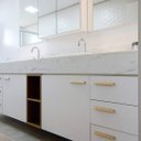 Ver imagem 2 de Puxador Sobrepor Zen Ken 320mm - Dourado Fosco