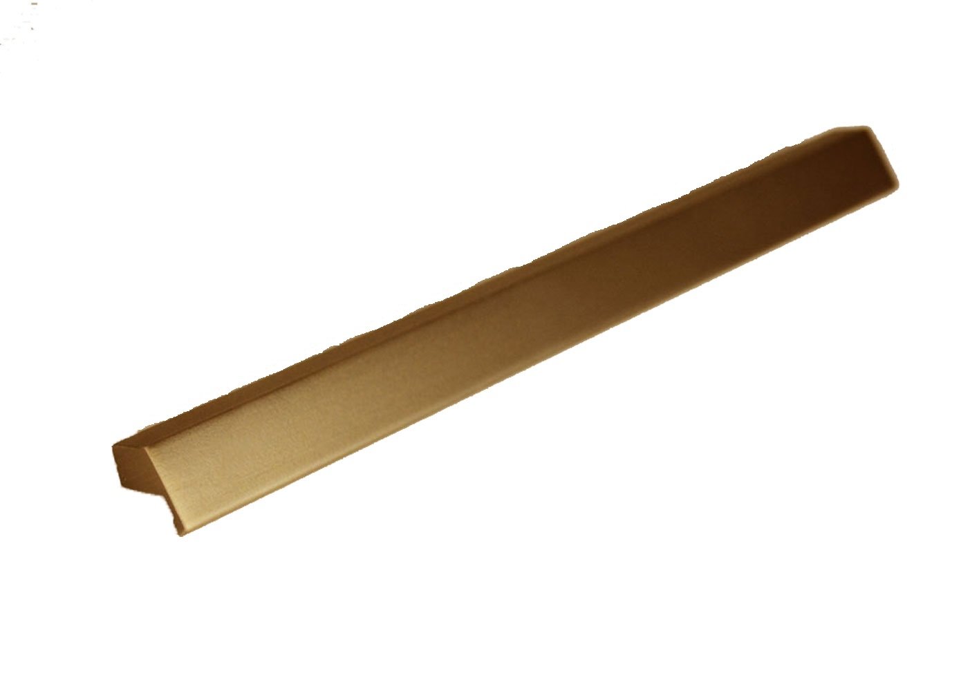Puxador Sobrepor Zen Ken 320mm - Dourado Fosco | MadeiraMadeira