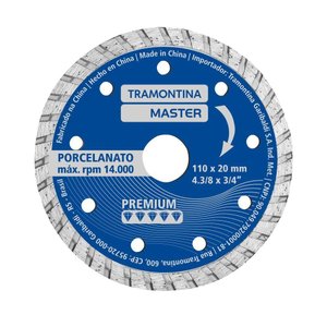 Disco de Corte Diamantado Turbo Tramontina para Porcelanato
