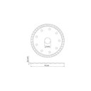 Ver imagem 2 de Disco de Corte Diamantado Turbo Tramontina para Porcelanato