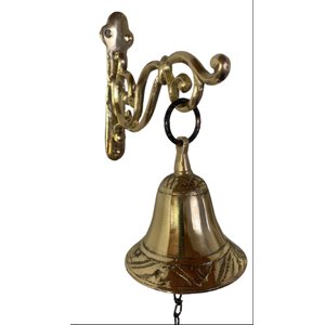 Sino De Parede Em Bronze Decorações Presentes Comemorações
