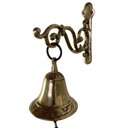 Ver imagem 2 de Sino De Parede Em Bronze Decorações Presentes Comemorações