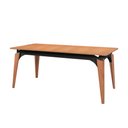 Ver imagem 1 de Mesa de Jantar Vitória Retangular 1,60m Cinamomo