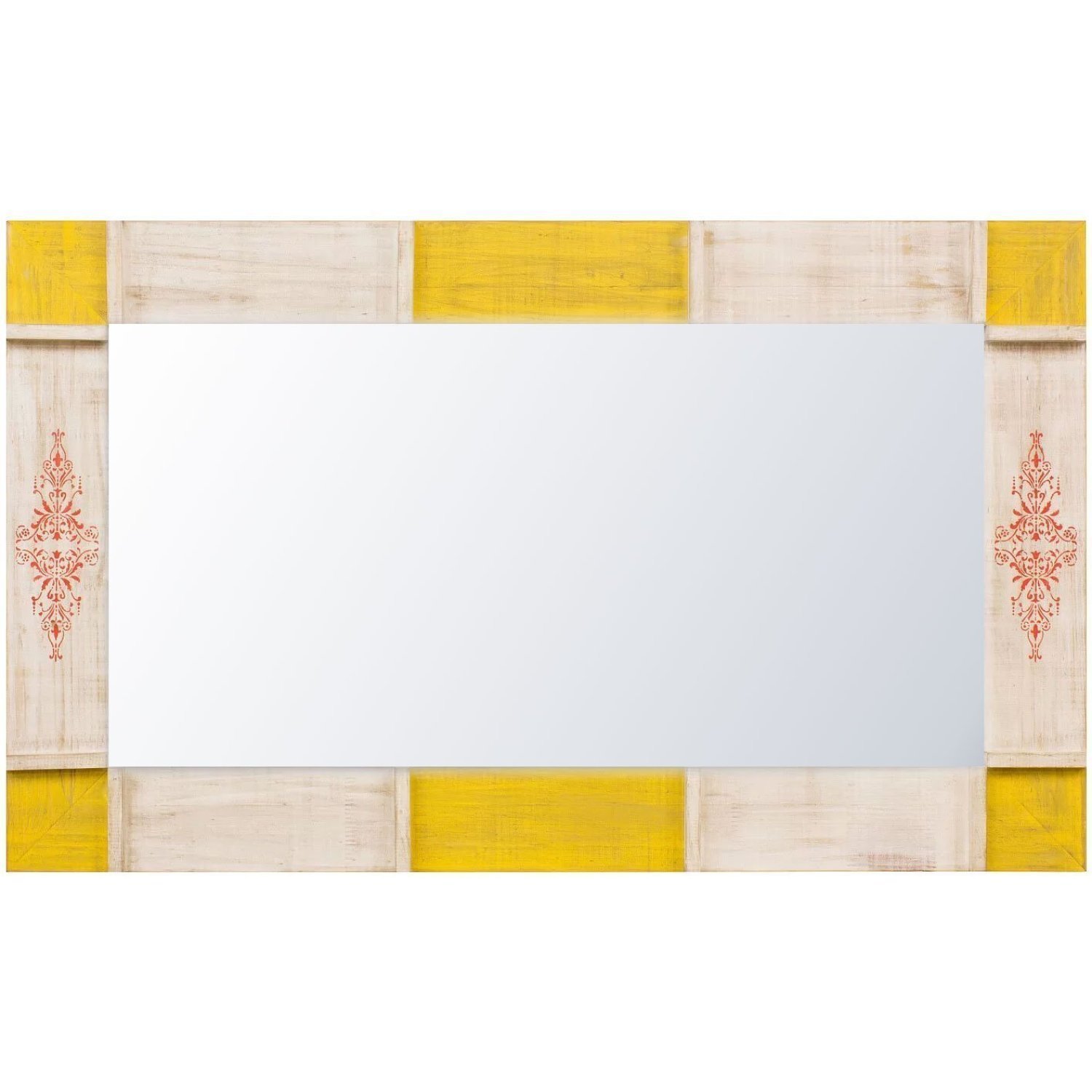 Espelho Rústico com Moldura 92cm x 72cm Decore Pronto - 4