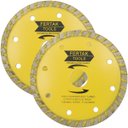 Ver imagem 1 de Disco de Corte Diamantado Turbo 110x20mm | 02 Un