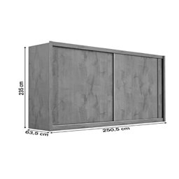 Guarda Roupa Casal 2 Portas 4 Gavetas Creta Móveis Europa - 5 Guarda Roupa Casal 2 Portas 4 Gavetas Creta Móveis Europa - 5