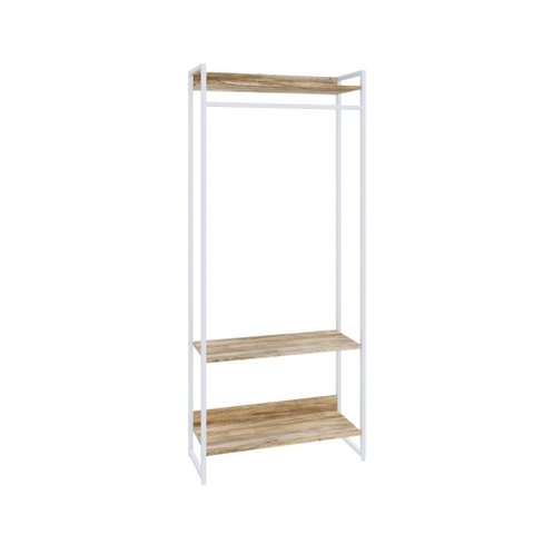 Estante Closet c/03 Prateleiras Dynamica 80 cm Est.Branca