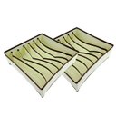 Ver imagem 1 de Kit 2 Organizador Gaveta TNT Porta Sutiã Bojo Lingerie Bege 7 Peças