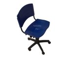 Ver imagem 2 de Cadeira Iso Giratoria Desmontável com Regulagem de Altura Azul