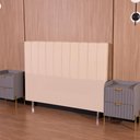 Ver imagem 3 de Cabeceira para Cama King 193x110 Linho Bege Keiko Colchões