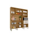 Ver imagem 3 de Armário de Cozinha 6 Portas 2 Gavetas Ferrara Kits Paraná