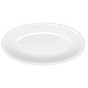 Ver imagem 2 de Kit 5 Travessas Melamina Branca 45x24x5cm Wolff Bandeja Forma Oval Mesa Posta Buffet