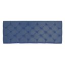 Ver imagem 4 de Painel Capitonê Solteiro 90cm Jade Slk Decor Painel Jade Azul Royal