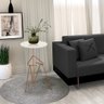 Mesa De Canto Lateral Mesinha Bambino Cobre - Off White - 3