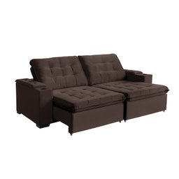 Sofá Londres 6 Lugares 2,90cm- de Casa Décor Estofados - 4