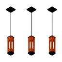 Ver imagem 6 de Pendente Led Indiana Cabo Pp Lampada T30 4w