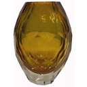 Ver imagem 2 de Vaso Murano de Vidro Âmbar Decoração Sala com 20cm
