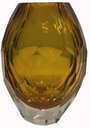 Ver imagem 2 de Vaso Murano de Vidro Âmbar Decoração Sala com 20cm