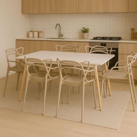 Cadeira Allegra Fendi - Kit com 6