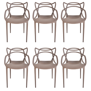 Cadeira Allegra Fendi - Kit com 6
