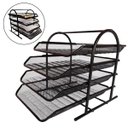 Ver imagem 2 de Suporte de Papel A4 Organizador Documentos Escritório Mesa