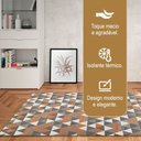 Ver imagem 4 de Tapete Sala Quarto Moderno Macio Fácil Limpar M6 1,00x1,40