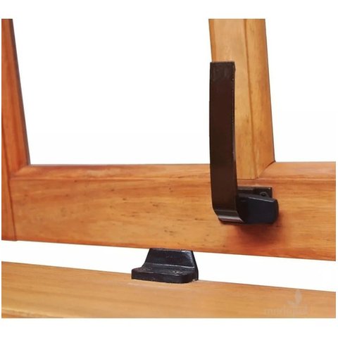 Fecho Para Janela De Madeira Alavanca Basculante 2 Pçs