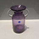 Ver mais imagens de Vaso Decorativo Enfeite Casa 20x15x15cm Vidro Roxo Home&Co