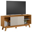 Ver mais imagens de Rack Bancada de TV 65 Polegadas Arum L06 Nature/Off White - Mpozenato