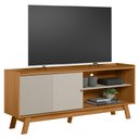 Ver imagem 1 de Rack Bancada de TV 65 Polegadas Arum L06 Nature/Off White - Mpozenato